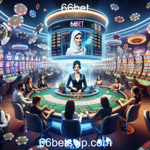 Explore o Mundo do Cassino ao Vivo na 66bet